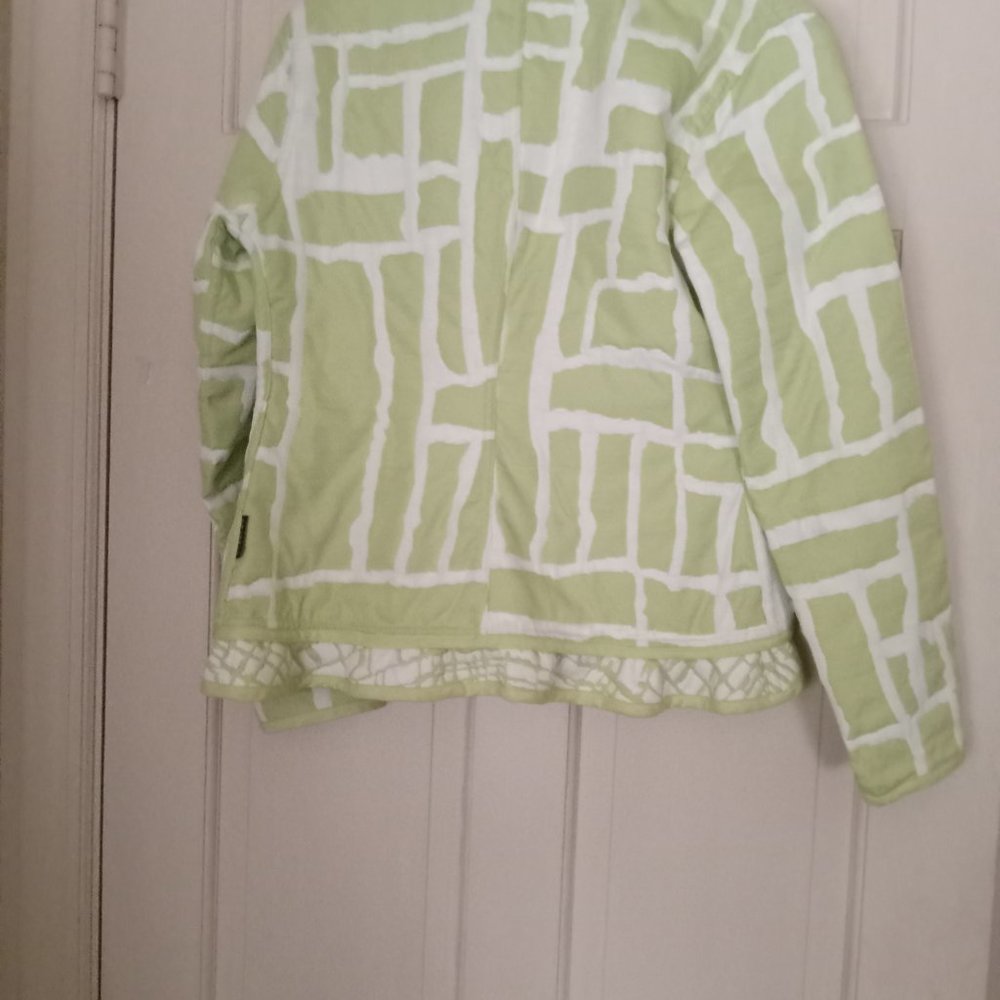 Trimdin Designer Reversible Jacket Lime Green And… - image 3